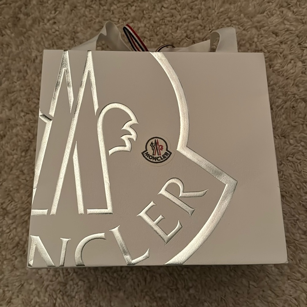 Moncler paper bag